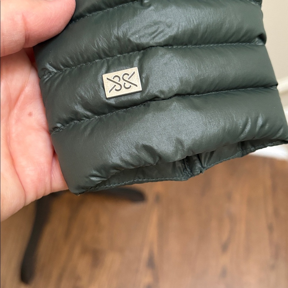 Soia&kyo Robin light down packable jacket in colour evergreen sz s - Picture 8 of 14